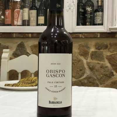 Palo Cortado Obispo Gascón